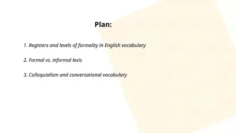 STYLISTIC DIFFERENTIATION OF THE ENGLISH VOCABULARY 2