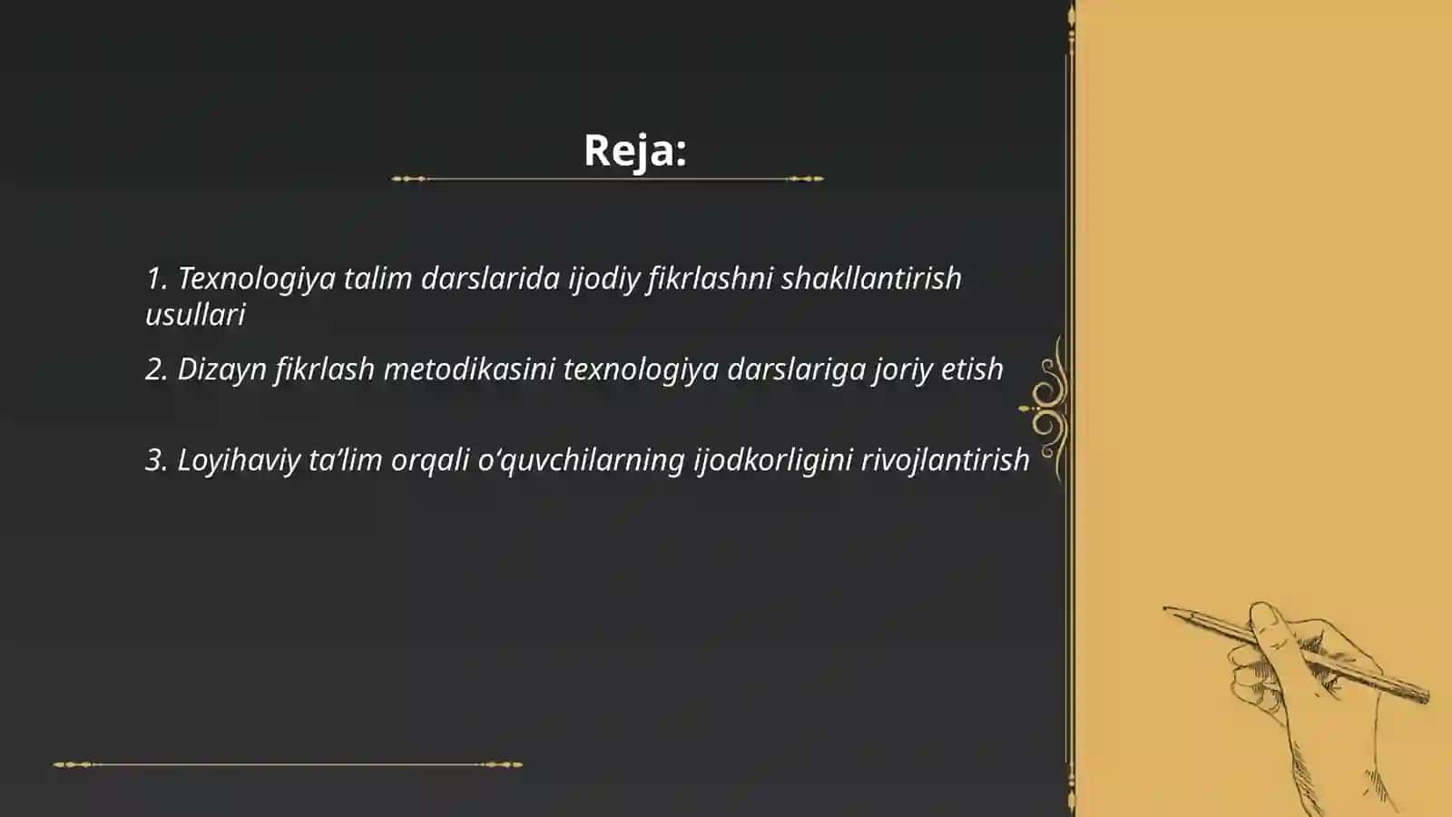 Texnologiya talim darslarida oʻquvchilarning ijodkorlik qobiliyatlarini rivojlantirish 2