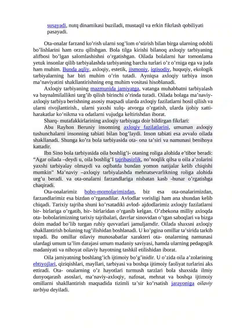 OILADA BOLALAR BILAN MULOQOTNI YO‘LGA QO‘YISHNING PEDAGOGIK-PSIXOLOGIK SHART-SHAROITLARI 2