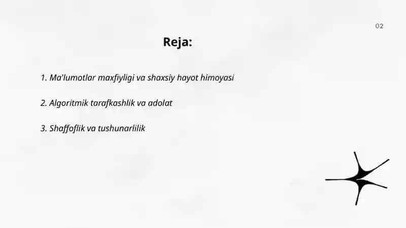 Suniy intellekt etikasi va xavflari 2