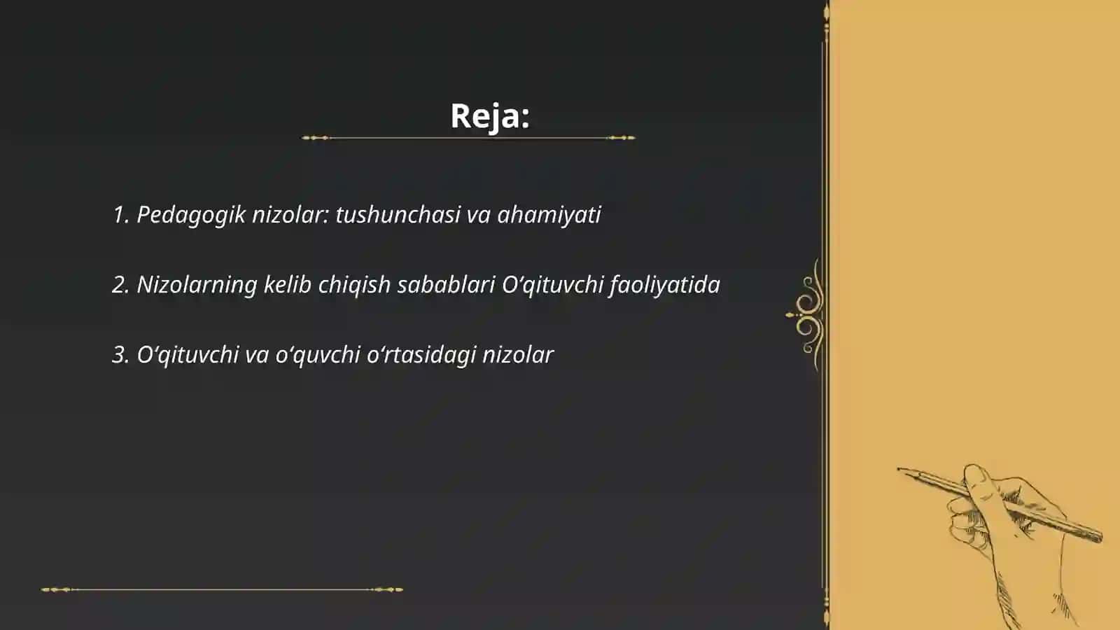 Pedagogik nizolar: tushunchasi va ahamiyati 2