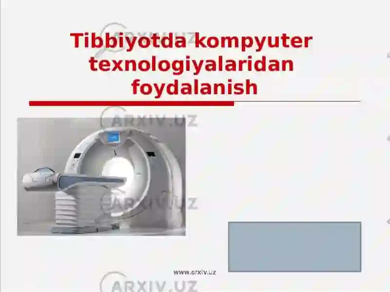 Zamonaviy tibbiyot texnologiyalari. Lotin-yunon atamalarining tibbiyotdagi o’rni 2