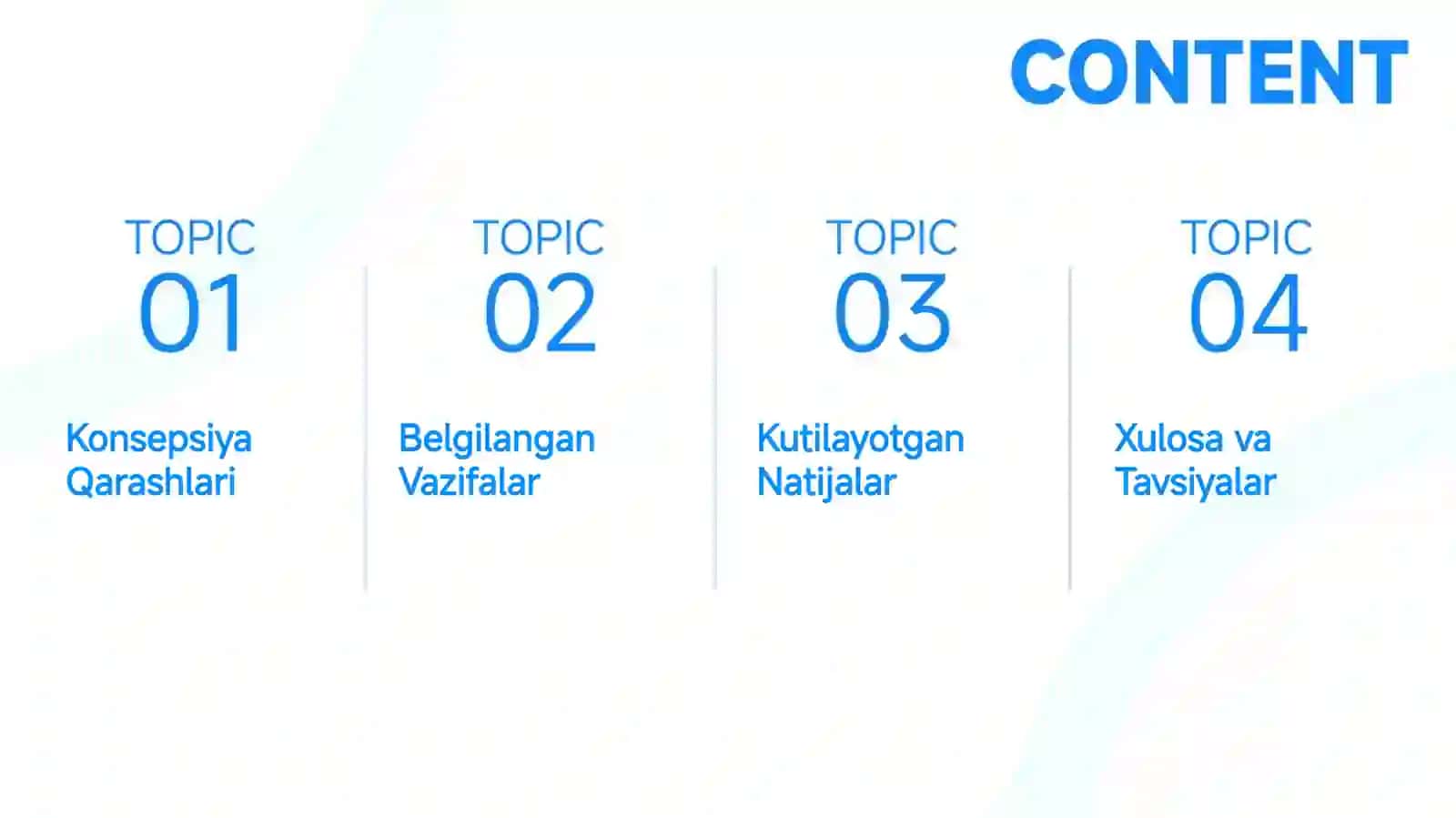 O‘zbekiston Respublikasi Xalq ta’limi tizimini 2030 yilgacha PISA reytingida 2