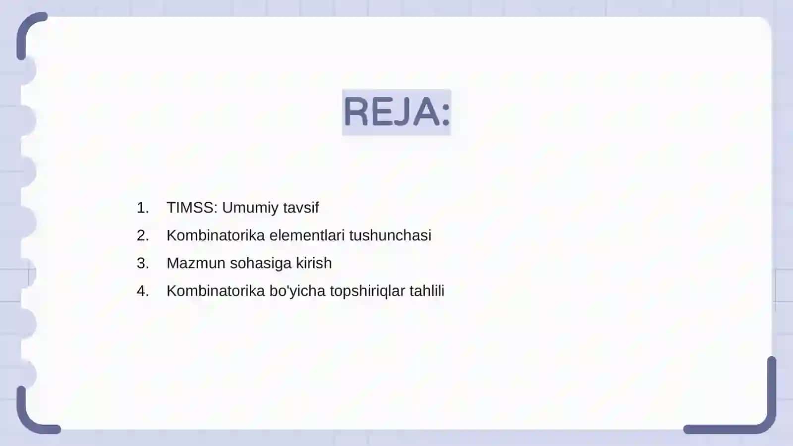 Kombinatorika elementlari 2