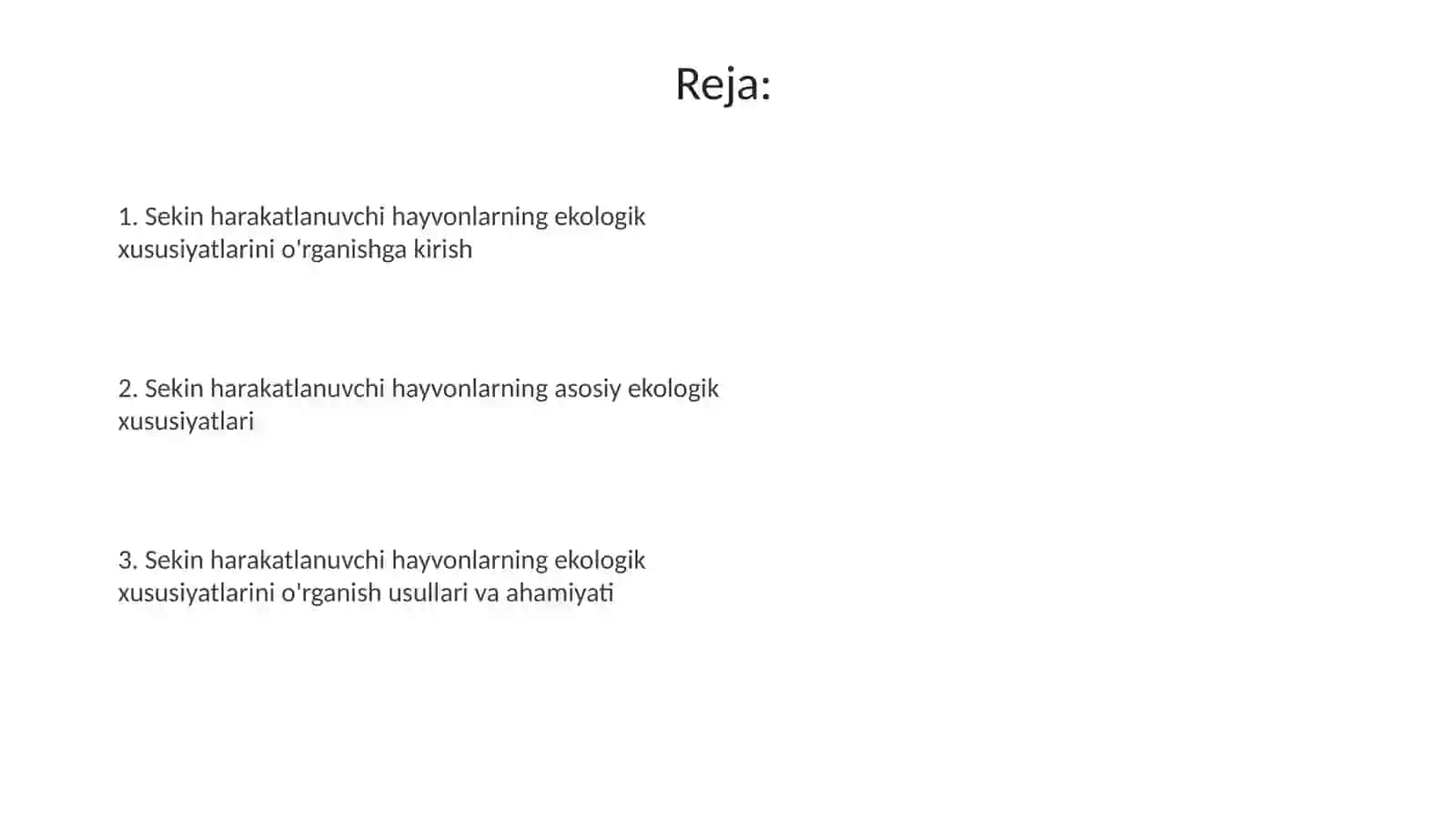 Sudiralibyuruvchihayvonlarekologikxususiyatlarinioʻrganish 2