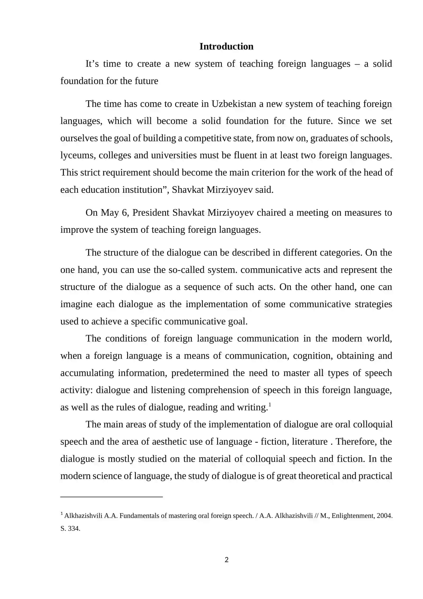 The usage of educational  technologies in teaching a dialogic conversation to the students of vocational colleges (in example of B1 level students) 2