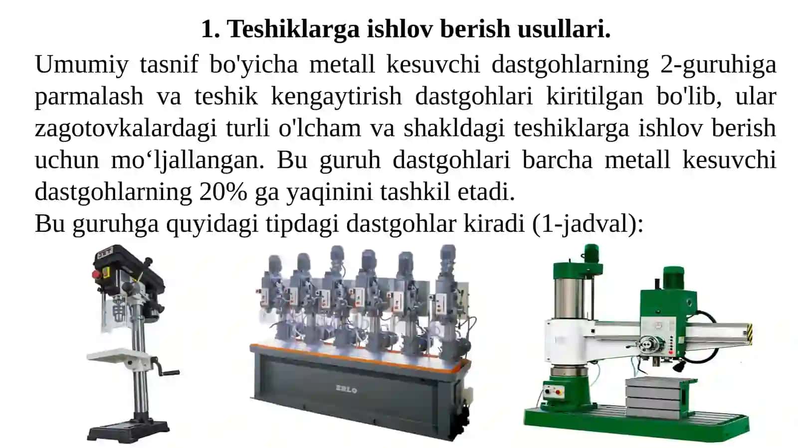 Parmalash dastgohlari strukturasi 2
