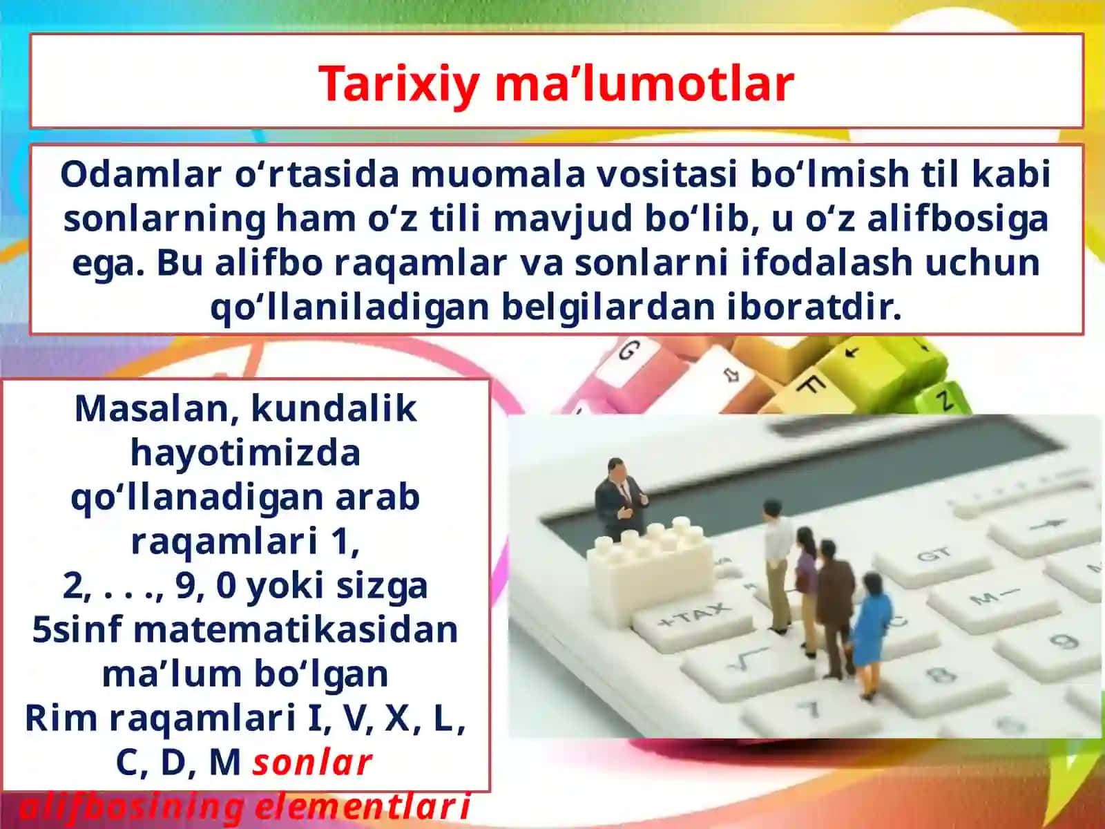 Sanoq sistemalari haqida 2