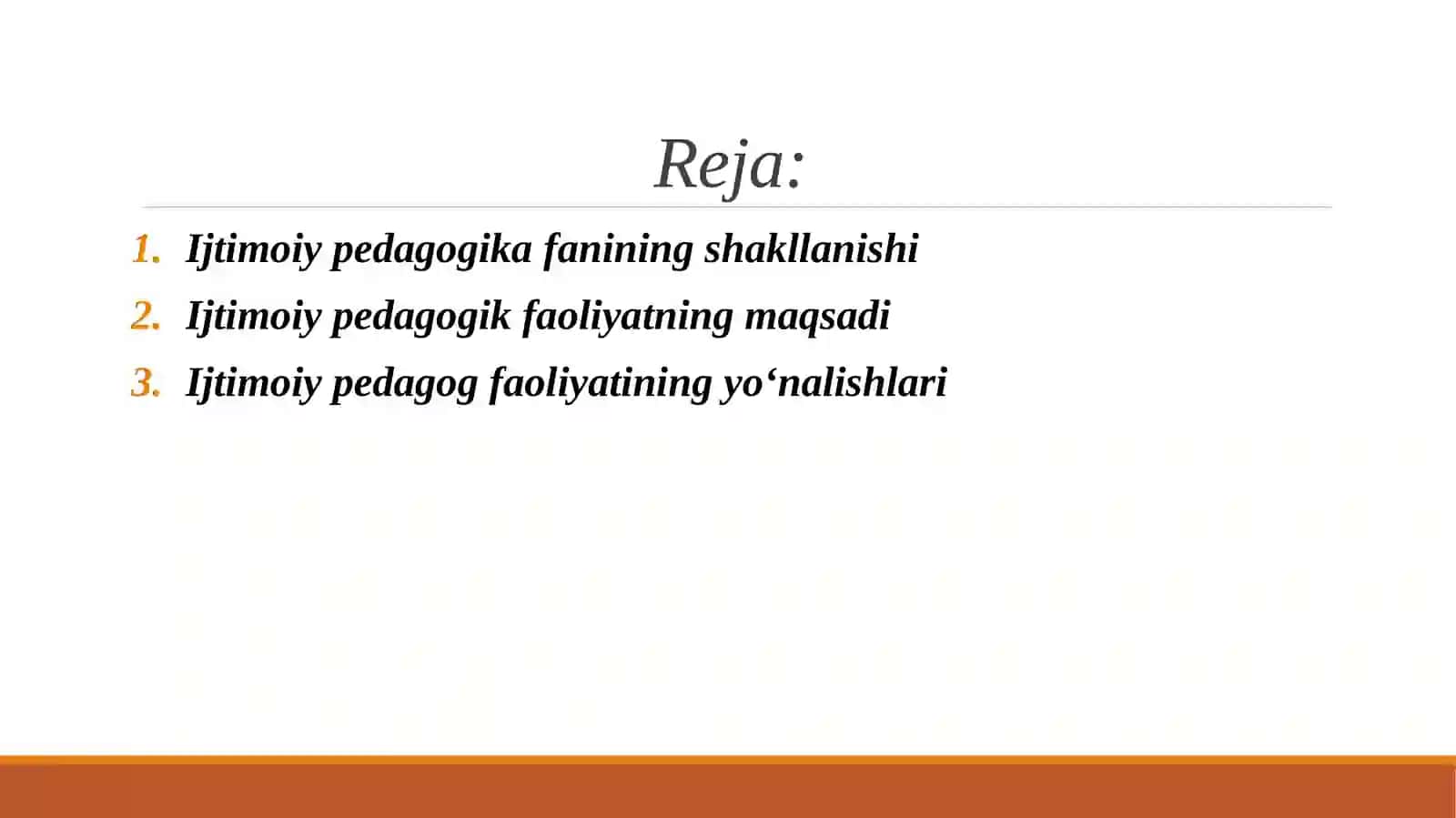 Ijtimoiy pedagogik faoliyat 2