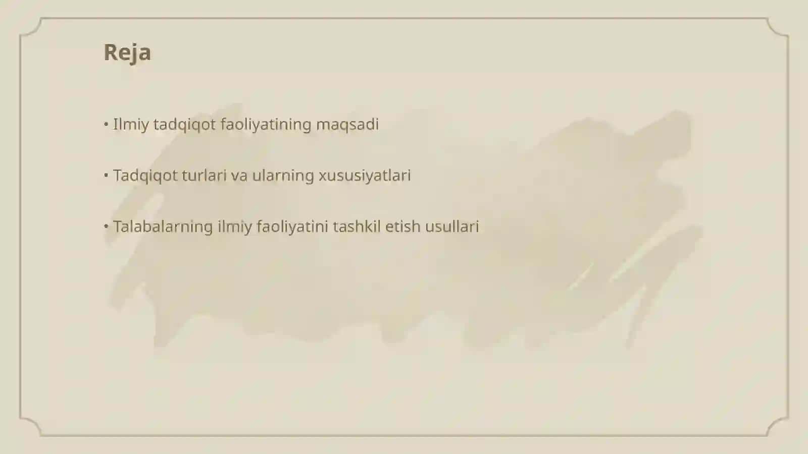 TALABALARNING ILMIY TADQIQIY FAOLIYATI TURLARI VA ULARNI TASHKIL ETISH BOSQICHLARI 2