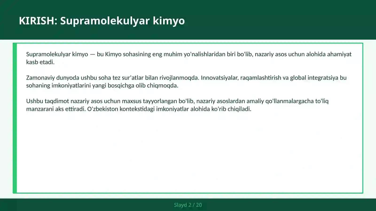 Supramolekulyar kimyo 2
