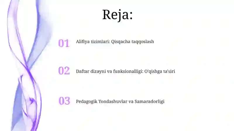 Alifbo Dizaynlarini Taqqoslash Tahlili 2