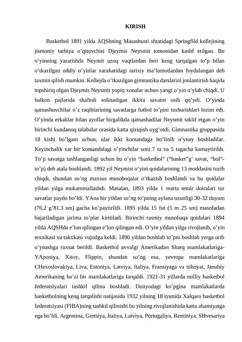 Yosh basketbolchilarni texnik usullarga oʻrgatishni prinsiplari 2