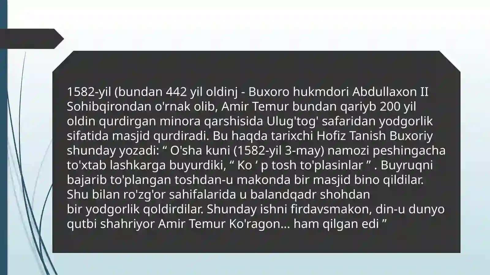 SHAYBONIYLAR DAVRIDA IJTIMOIY-IQTISODIY HAYOT 2