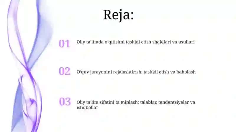 Oliy taʼlimda oʻqitishni tashkil etish shakllari va usullari 2