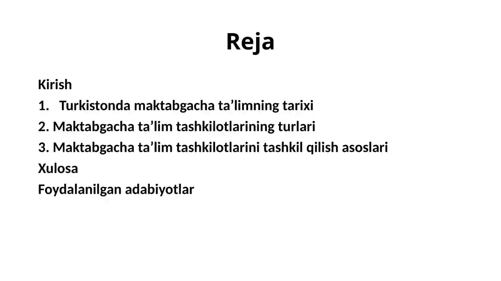 Turkistonda maktabgacha ta’limning tarixi 2