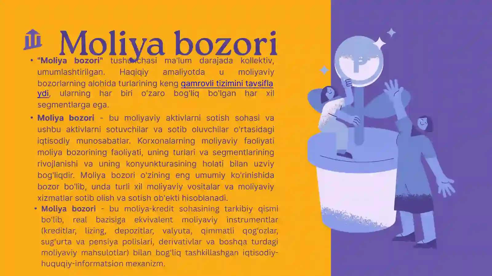 Moliyaviy oqimlar va innovatsiyalar bozori 2
