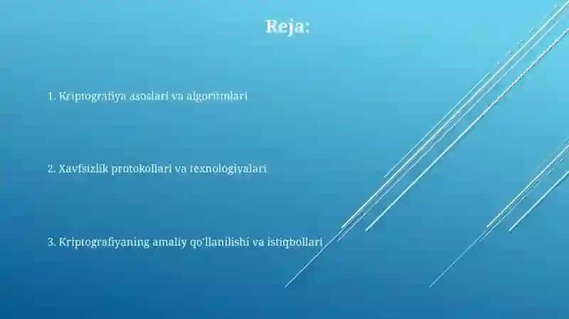 Kriptografik ilovalar 2