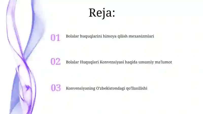 Bola huquqlari to‘g‘risidagi konvensiyasi 2
