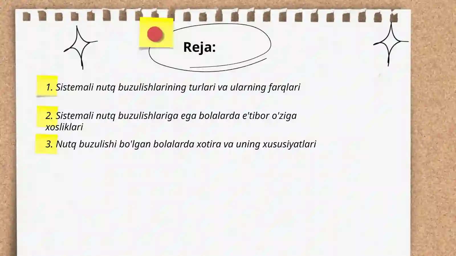 Sistemali nutq buzulishlari bo'lgan bolalarning psixologik xususiyatlari 2