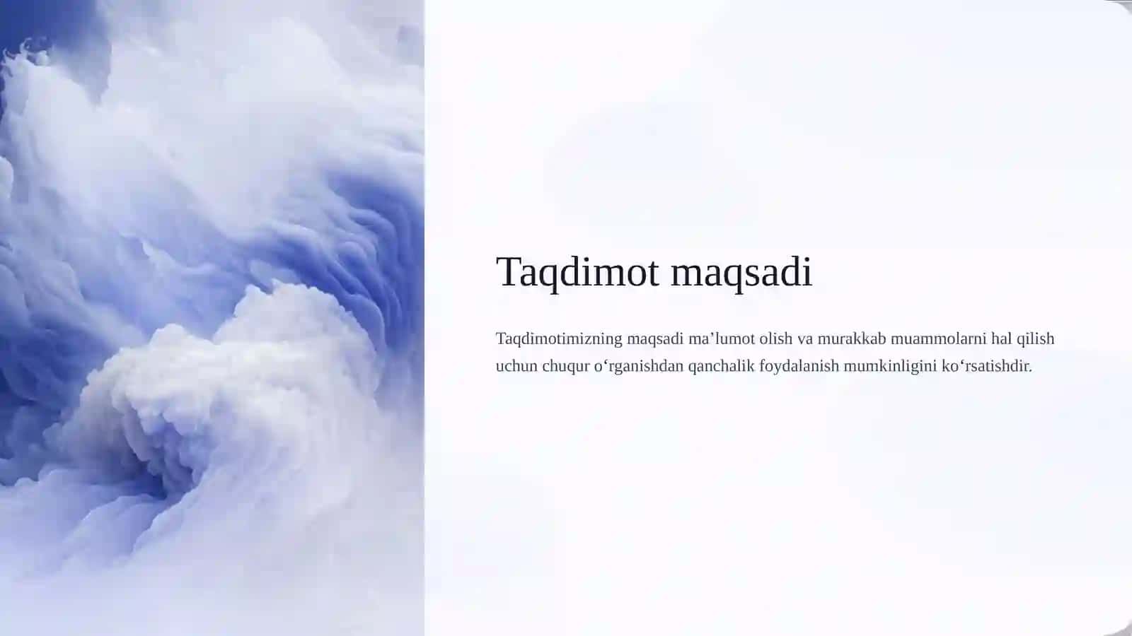 Ma’lumot olish uchun chuqur oʻrganish 2