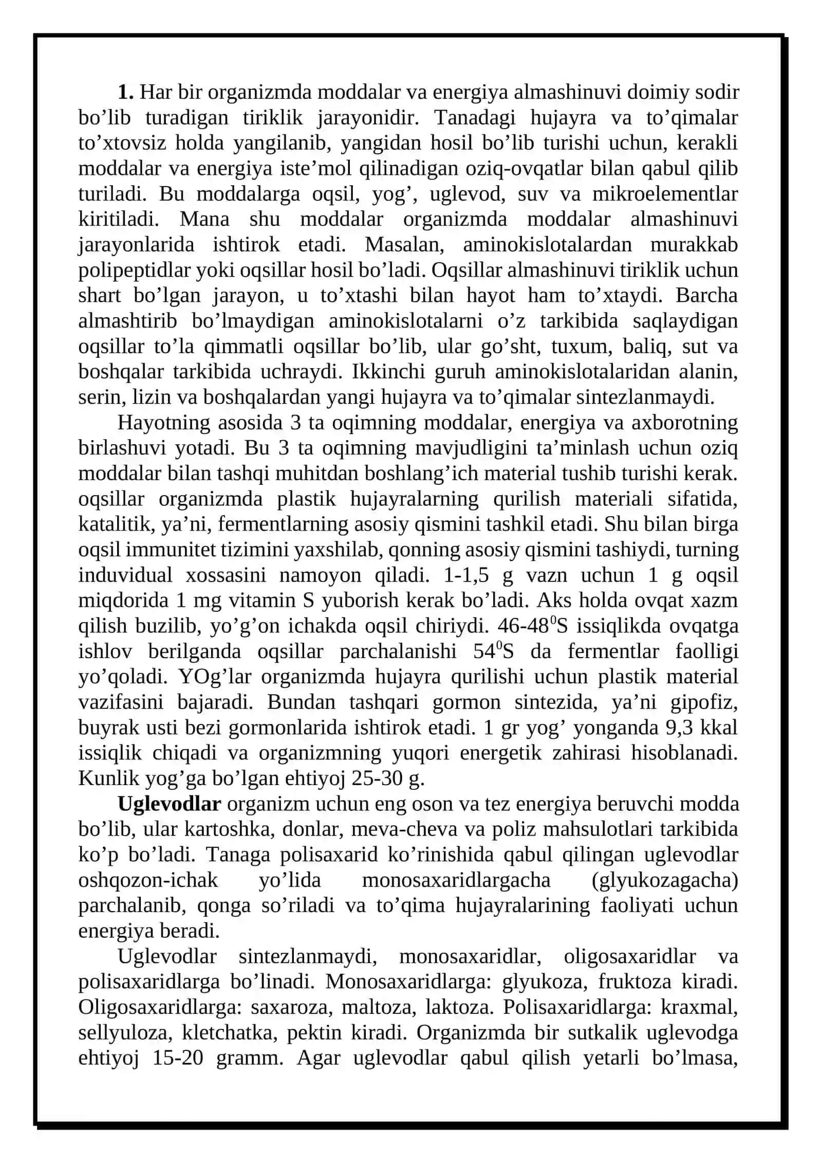 Sog’lom turmush tarzi va uning kompanentlari to’g’risida ma’lumot 2