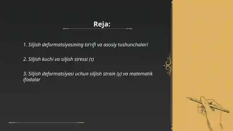 Siljish Deformatsiyasi 2