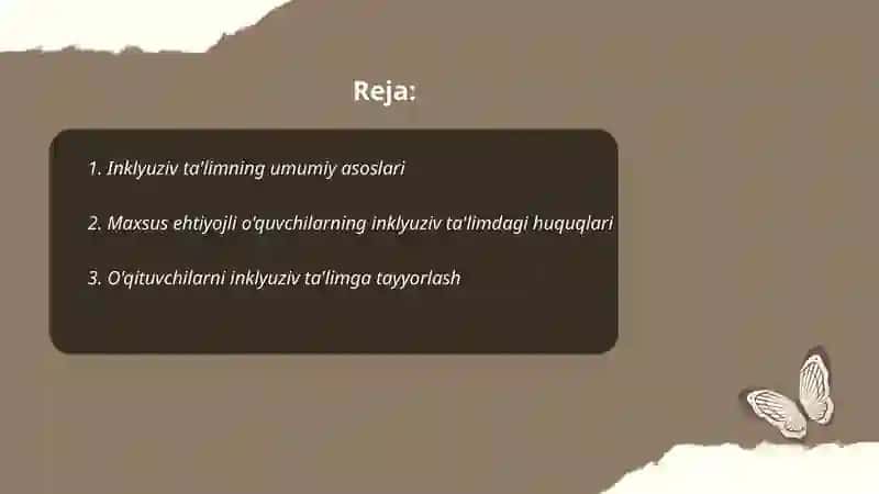 Turli yoʻnalishdagi ilmiy tadqiqotlarda inklyuziv taʼlim muammogʻarini oʻrganish 2
