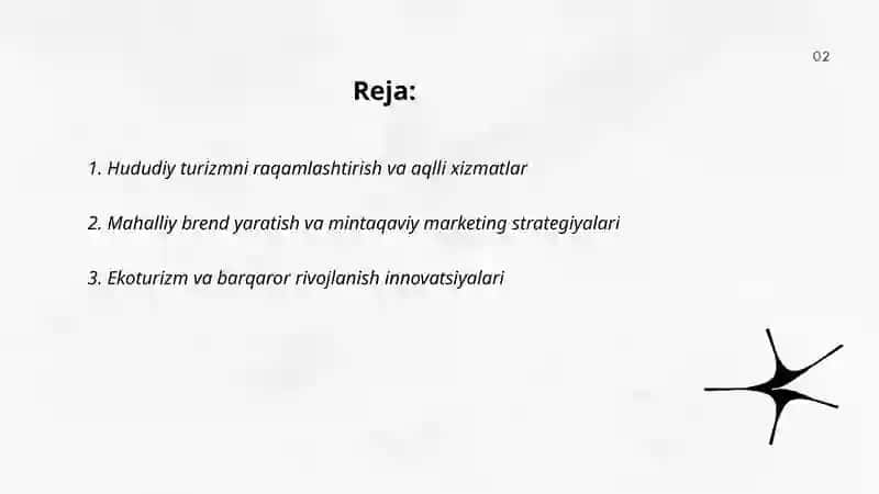 Hududiy turizmni raqamlashtirish va aqlli xizmatlar 2