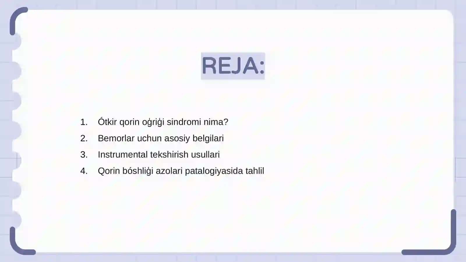 Ótkir qorin oģriģi sindromi 2