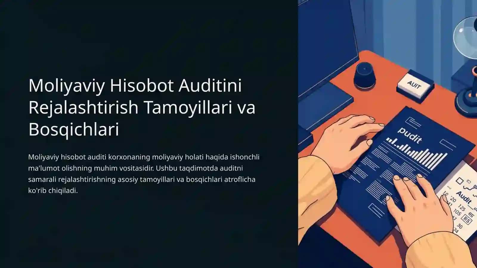 Moliyaviy Hisobot Auditini Rejalashtirish Tamoyillari va Bosqichlari 2