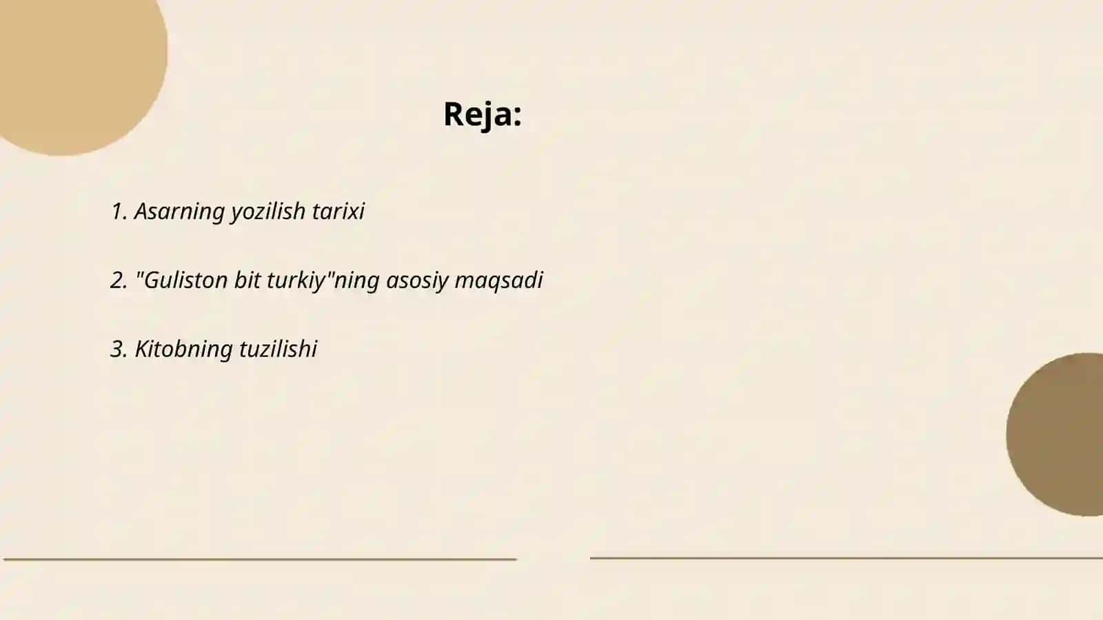 Sayfi Saroyining "Guliston bit turkiy"asari 2