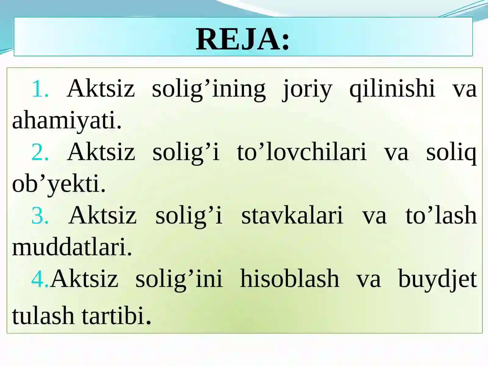 AKTSİZ SOLİĞİ 2