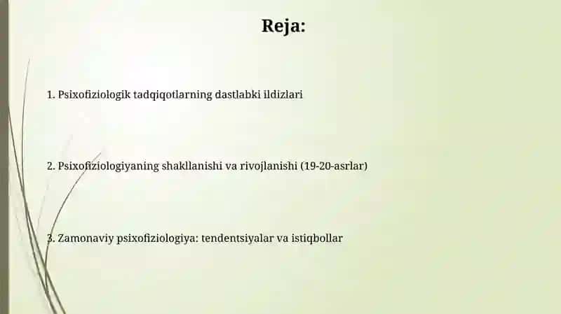 Psixofiziologik tadqiqotlarningtarixiytaraqqiyot 2