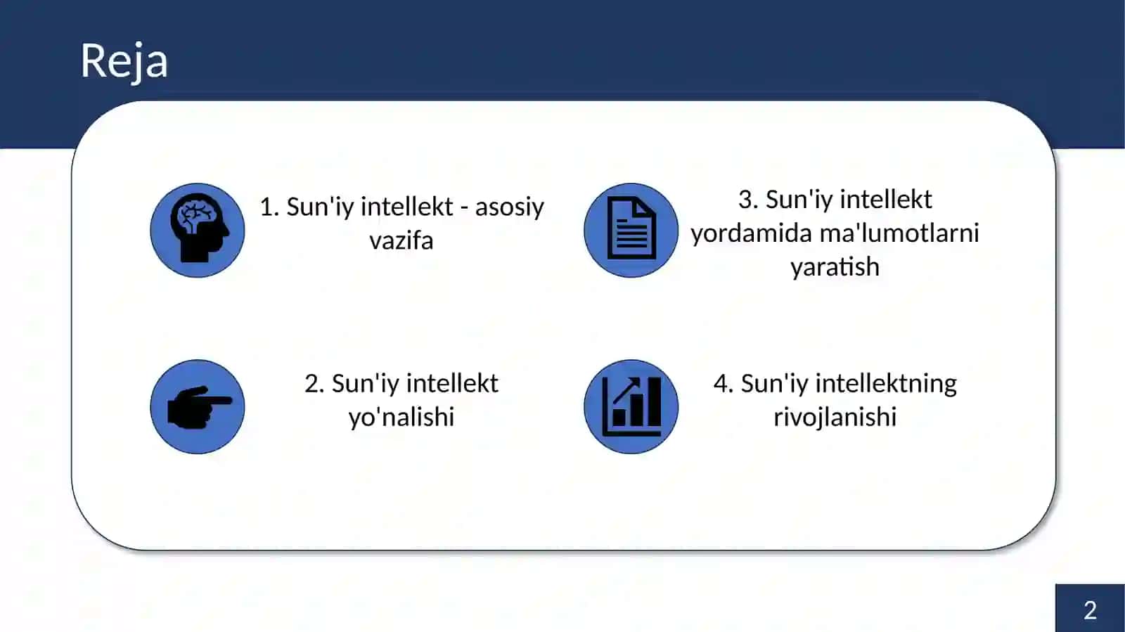 SUN’IY INTELLEKTeja 2