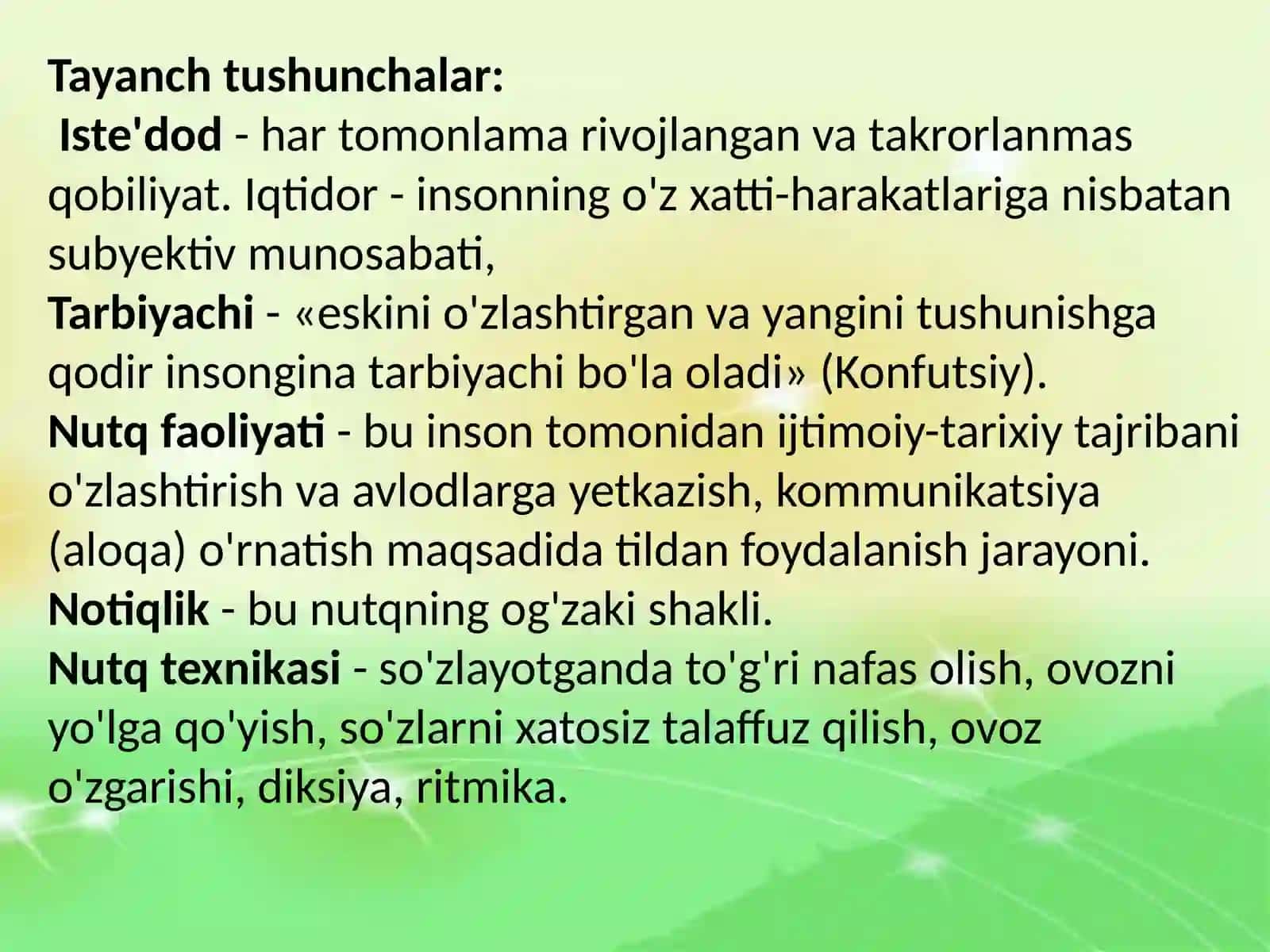 Maktabgacha ta'lim muassasasi tarbiyachisi shaxsiga qo'yiladigan talablar 2
