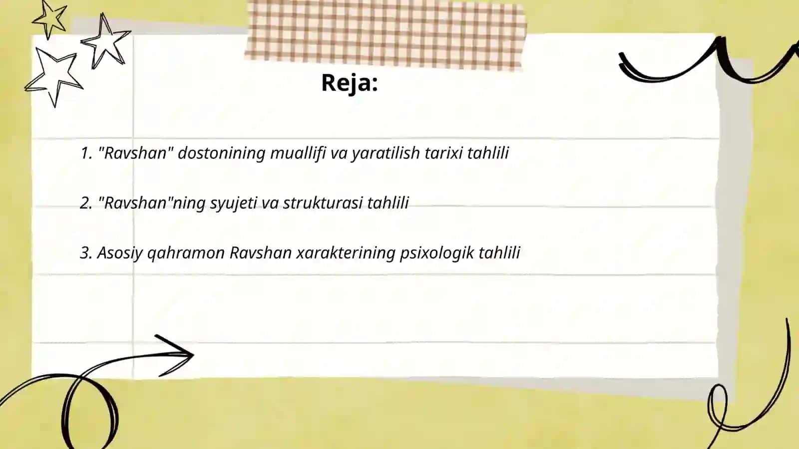 Ravshan dostoni tahlili 2