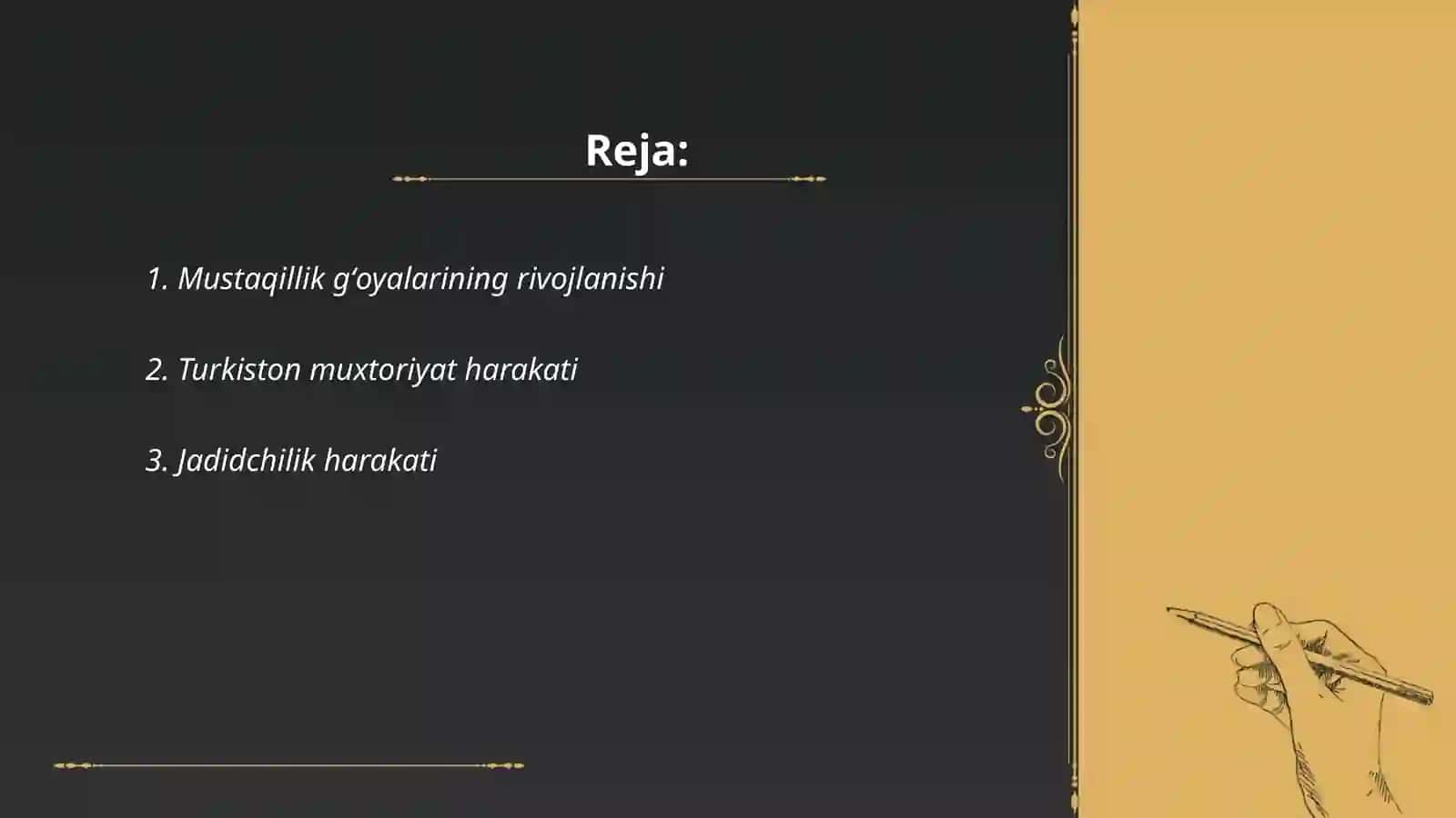 Oʻzbekistonda mustaqillik gʻoyalarining tarixiy asoslar 2