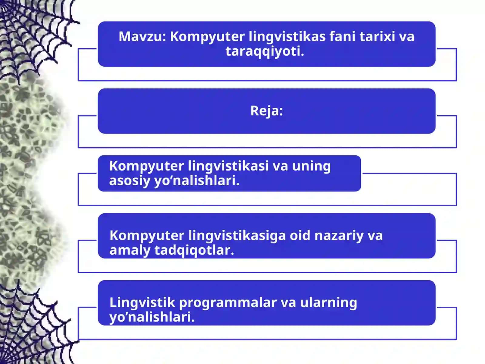 Kompyuterlinvistikasi 2