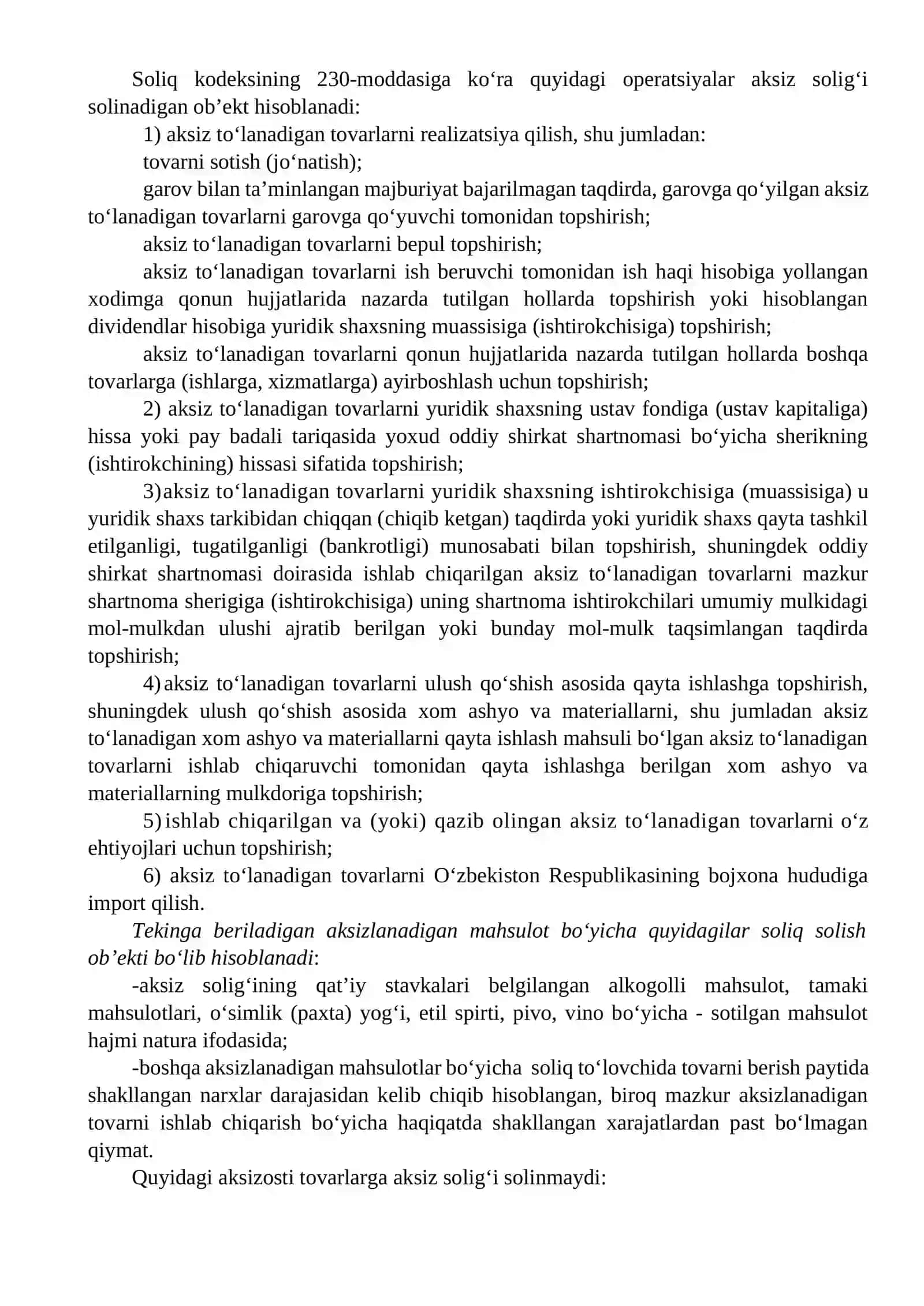 Aksiz solig‘i 2