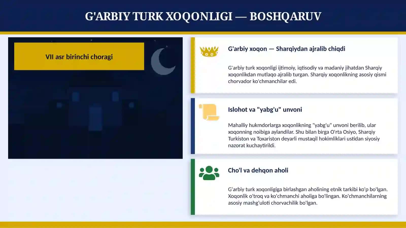 G'ARBIY TURK XOQONLIGI 2