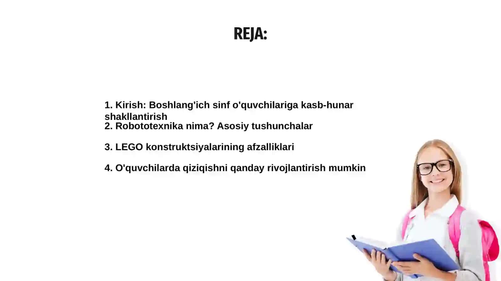 Boshlang'ich sinf o'quvchilarini kasb-hunar egallashlarida robototexnika va lego ko'nikmalarini shakllantirish 2