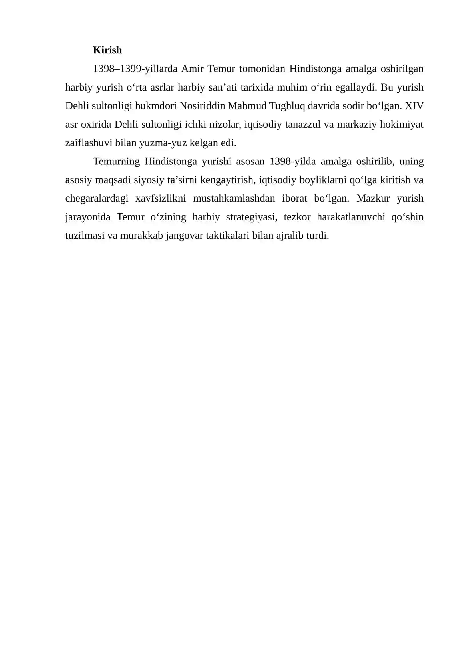 AMIR TEMURNING HINDISTONGA YURUSHI 2