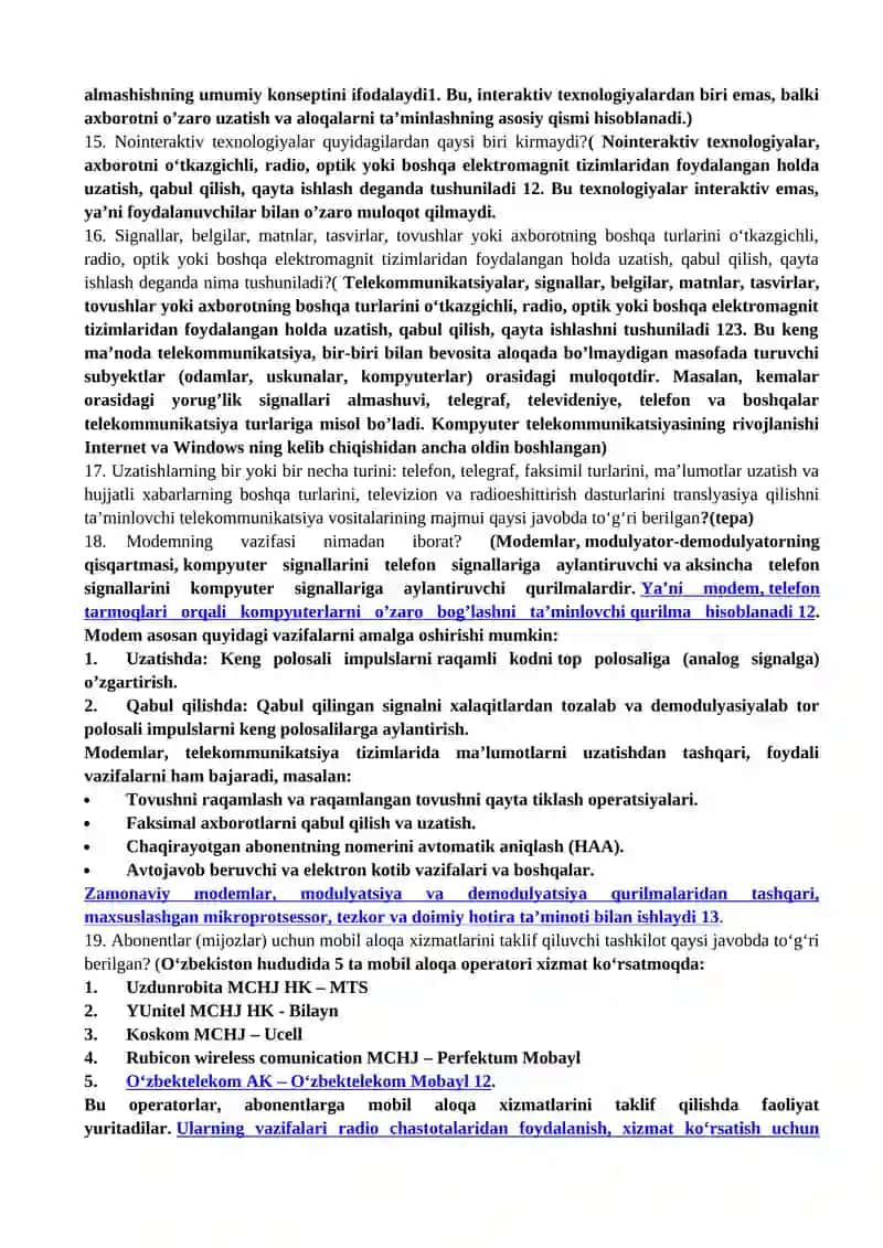 PSIXOLOGIK TEST 2