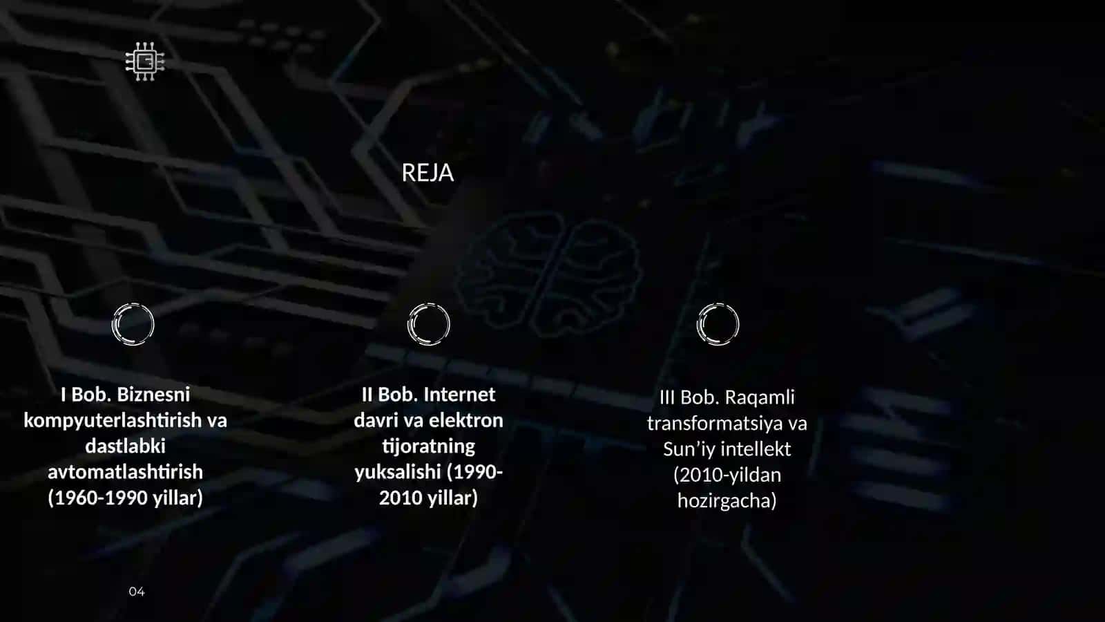 ”Biznesda raqamli texnologiyalarning rivojlanish bosqichlari” 2