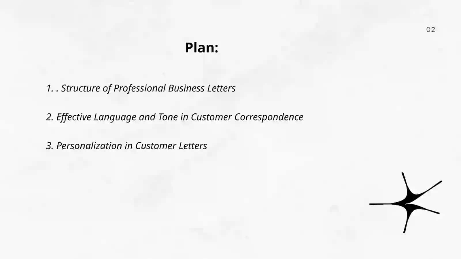 Structure of Professional Business Letters 2