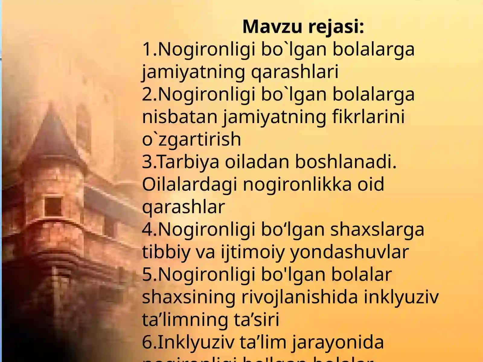 Nogironligi bo`lgan shaxslarini jamiyatdagi o‘rni 2