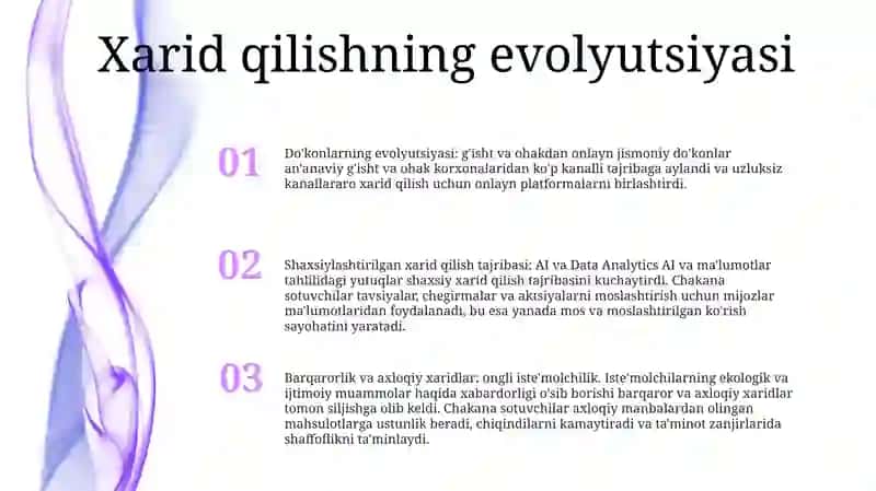 Evolyutsiya Do'konlari va Onlayn Xarid Platformalari 2
