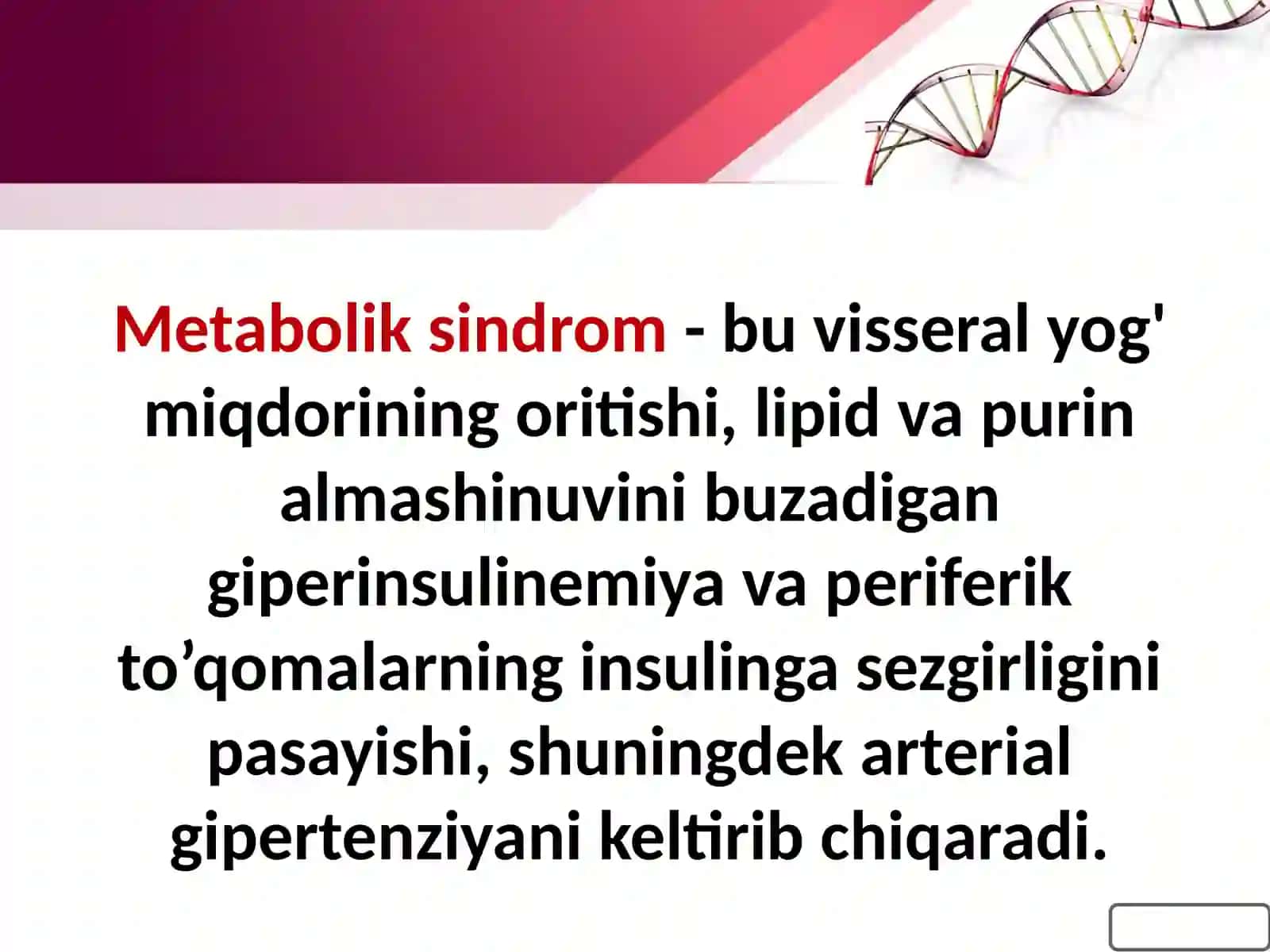 Metabolik sindrom 2