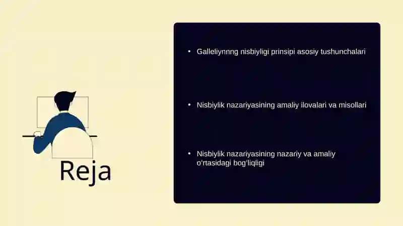 Galleliynnng nisbiyligi prinsipi 2